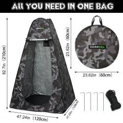 Rhino USA - Rhino USA CA-PT2X6-CAMO Camo Popup Privacy Tent - Image 2