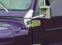 Kentrol - Kentrol 30403 Polished Windshield Hinge Pair for 76-95 Jeep Wrangler YJ & CJ - Image 5