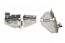 Kentrol - Kentrol 30427 Windshield Hinge NoMirror Holes Pair for 76-95 Jeep Wrangler CJ/YJ - Image 3