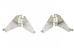 Kentrol - Kentrol 30427 Windshield Hinge NoMirror Holes Pair for 76-95 Jeep Wrangler CJ/YJ - Image 4