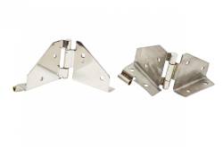 Kentrol - Kentrol 30427 Windshield Hinge NoMirror Holes Pair for 76-95 Jeep Wrangler CJ/YJ - Image 6