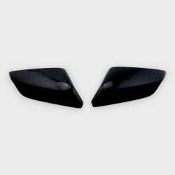 Trim Illusion - Trim Illusion MC6366BLK Front Door Mirror Covers Black for Chevy Malibu - Image 1