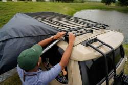 Moon Fab - Moon Fab HG-MSO-SHDOR-SB MoonShade Sun Shade Canopy 9'x7' Truck Van Awning Gray - Image 8