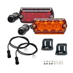 ARB - ARB NAN412 Nano 2 Pack Scene Light Kit w/Red/Amber Lens - Image 1