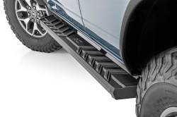 Rough Country Suspension Systems - Rough Country BA2 Side Step Bars 21-25 Ford Bronco 4DR 41007A - Image 1