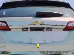 Quality Automotive Accessories - QAA LP58160 1Pc Stainless License Plate Bezel for 2018-2024 Chevrolet Equinox - Image 1