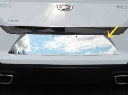 Quality Automotive Accessories - QAA LP60245 1Pc Stainless License Plate Bezel for 2020-2025 Cadillac CT4 - Image 1