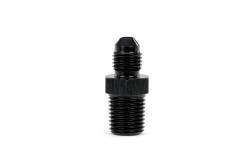 HPS Performance - HPS AN816-4-4 -4AN Flare To 1/8" NPT/Metric Adapter Straight Black - Image 1