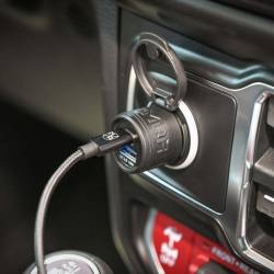 Mob Armor - Mob Armor ACC-USB-QCPD 38W Dual USB Car Charger Plug USB-A/USB-C - Image 3