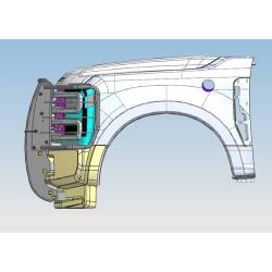 Black Horse Off Road - Black Horse Off Road 17FB29MA Grille Guard - Image 2