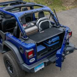 EZ4x4 - EZ4x4 1918 0063 EZ-Trunk Top Cargo Liner Black for 18-25 Jeep Wrangler JL 4dr - Image 2