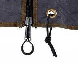 Overland Vehicle Systems - Overland Vehicle Systems 18159919 HD Nomadic 180 LTE Awning Wall Grey/Green Trim - Image 5