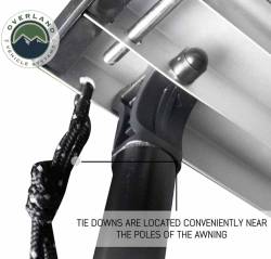 Overland Vehicle Systems - Overland Vehicle Systems 18049909 Nomadic Awning 2.0 6.5' w/Black Cover - Image 4