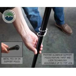 Overland Vehicle Systems - Overland Vehicle Systems 18049909 Nomadic Awning 2.0 6.5' w/Black Cover - Image 7