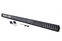 Top Gun Customz - Top Gun Customz TGC72050 50" LED Light Bar Straight Dbl Row Chrome Series Combo - Image 1