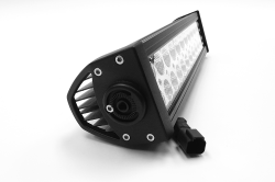 Top Gun Customz - Top Gun Customz TGC72015 12" LED Light Bar Straight Dbl Row Chrome Series Combo - Image 2