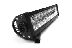 Top Gun Customz - Top Gun Customz TGC72015 12" LED Light Bar Straight Dbl Row Chrome Series Combo - Image 3