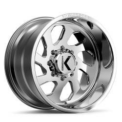 KG1 Wheels - KG1 Wheels KT004 Dropkick 22x12 6x5.5 -44mm Polished KT004221269PM-L - Image 1