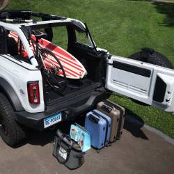 EZ4x4 - EZ4x4 5120 2023 EZ-Trunk Folding Rear Cargo Storage Box 21-25 Bronco 4DR - Image 4