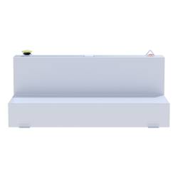 UWS - UWS ST-100-L-W White 100-Gallon L-Shape Steel Transfer Tank - Image 2
