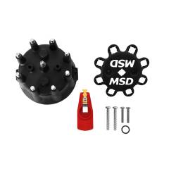 MSD - MSD Ignition 79193 Replacement Cap & Rotor for Pro Mag Black - Image 1
