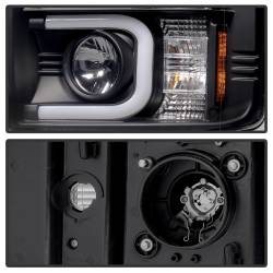 Spyder Auto - Spyder 5081032 Light Bar Headlights Black/Clear 15-16 Silverado 2500HD/3500HD - Image 5