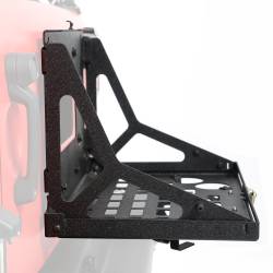 Smittybilt - Smittybilt 2793 Folding Tailgate Table Black for 07-18 Jeep Wrangler JK - Image 2
