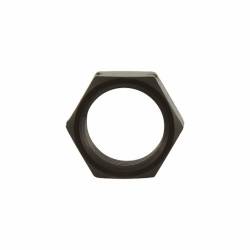 Allstar Performance - Allstar Performance ALL18287-10 5/8"-18 LH Aluminum Jam Nut Thin OD Black - Image 1