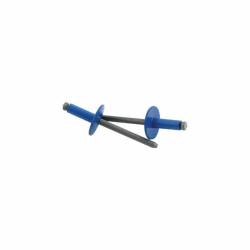 Allstar Performance - Allstar ALL18176 3/16" Large Head Rivet Steel Mandrel Chevron Blue - Image 1