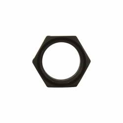 Allstar Performance - Allstar Performance ALL18289 3/4"-16 LH Aluminum Jam Nut Thin O.D. Black - Image 1