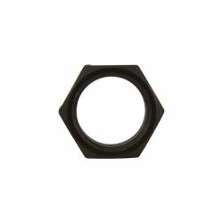 Allstar Performance - Allstar Performance ALL18289-10 3/4-16 LH Aluminum Jam Nut Thin OD Black - Image 1
