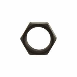 Allstar Performance - Allstar Performance ALL18287 5/8-18 LH Aluminum Jam Nut Thin OD Black - Image 1