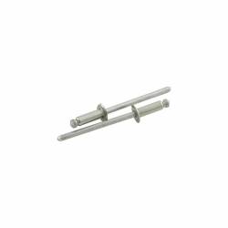 Allstar Performance - Allstar ALL18197 1/8" Small Head Rivet Stainless Mandrel 1/8" To 1/4" - Image 1