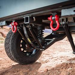 Smittybilt - Smittybilt 13047R Shackle 3/4" D-Rings 4.75 Tons Red Each - Image 3