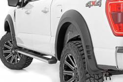 Rough Country Suspension Systems - Rough Country F-F320210A SF1 Black Fender Flares for 24 Ford F150 - Image 1