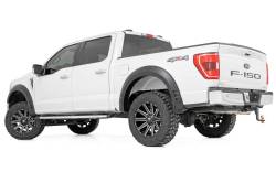 Rough Country Suspension Systems - Rough Country F-F320210A SF1 Black Fender Flares for 24 Ford F150 - Image 3