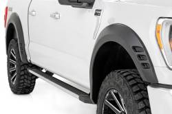 Rough Country Suspension Systems - Rough Country F-F320210A SF1 Black Fender Flares for 24 Ford F150 - Image 4