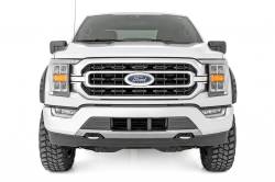 Rough Country Suspension Systems - Rough Country F-F320210A SF1 Black Fender Flares for 24 Ford F150 - Image 5