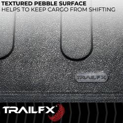 TrailFX - TrailFX 701N Bed Mat Direct-Fit Drop-In Black Rubber Textured Surface - Image 2