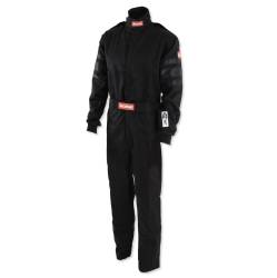 Racequip - RaceQuip 110002RQP One Piece Fire Racing Suit Black Small - Image 9