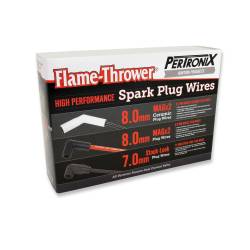 Pertronix - Pertronix 708190 Flame-Thrower 7mm Black Spark Plug Wires Universal 90-DEG V8 - Image 5
