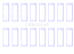 King Engine Bearings - King Bearings CR8005XP STDX CONNECTING Rod Bearing SET for FORD 377 - Image 2