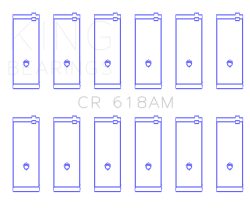 King Engine Bearings - King CR 618AM CONROD BEARINGS FORD 144CI 2.4L 170CI 2.8L 200CI 3.3L 250CI 4.1L - Image 2