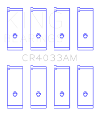 King Engine Bearings - King Bearings CR4033AM Connecting Rod Set for Honda F20C F22C 2.0L/2.2L - Image 2