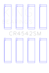 King Engine Bearings - King Bearings CR4542SM Connecting Rod Set for Honda K-Series Except A3 - Image 2