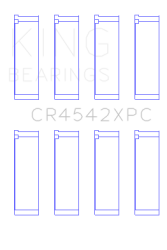 King Engine Bearings - King Bearings CR4542XPC STDX Connecting Rod Bering Set for Honda K-SERIES - Image 2