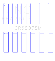 King Engine Bearings - King Bearings CR6837SM CONNECTING Rod Bearing SET for HONDA J30 J35 - Image 2