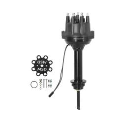 MSD Ignition 85463 Pro-Billet Distributor Black for Chrysler 426 440