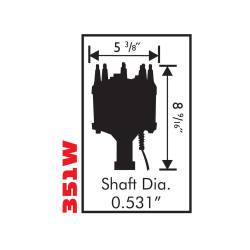 MSD - MSD Ignition 8584 Billet Distributor for Ford V8 351W - Image 6