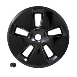 Coast To Coast - Coast To Coast 56518BLK 18" 5 Spoke Wheel Cover/Hub Cap Set - Image 1